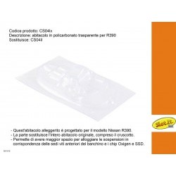Nissan R390 interno in Lexan - SITCS04LX