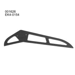 Vertical Tail Blade( Carbon Fibre) 118*69*1mm - SKY001626