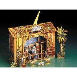 Small Christmas Crib - SRB589