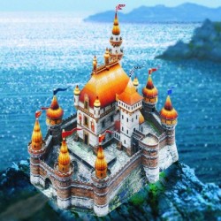 Golden Castle in scala 1:200 - SRB722