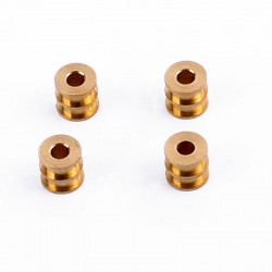 4x Double flanged Brass bushing  - SRCRM0501