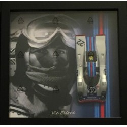 Porsche 917K FRAME Spa 1000 km 1971 - V.Elford, G.Larrousse - LIMITED EDITION - SWGFW005-03