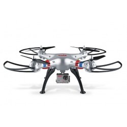 Drone with 8MP Sports Action HD Camera, luci a leds, Digital Controller e funzioni Advanced  - SYMX8G