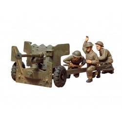 1/35 Anticarro Inglese con 3 figure [Limited Edition] - TAM35005