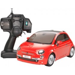 rc XB FIAT 500 RED M-03M - TAM57787