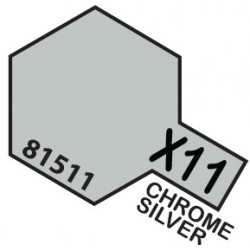 MINI 10ml X-11 Chrome Silver  - TAM81511