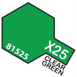 MINI 10ml X-25 Clear Green  - TAM81525