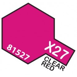 MINI 10ml X-27 Clear Red  - TAM81527
