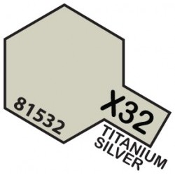 MINI 10ml X-32 Titanium Silver  - TAM81532