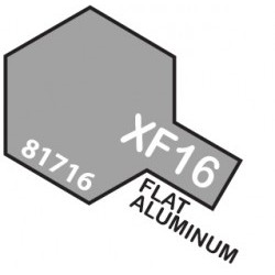 MINI 10ml XF-16 Flat Aluminium  - TAM81716