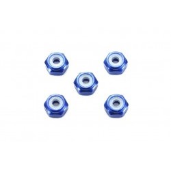 Dadi 2mm Autobloccanti Blu Scuro (5 pz.) [Limited Edition] - TAM95459