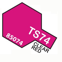 SPRAY Clear Red - TAMTS74