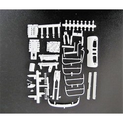 engine/exhaust kit Lola T70 MKII Can-Am  - THUENK002