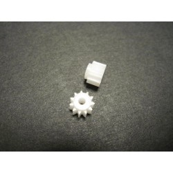 plastic pinion 11 teeth, dia. 7mm. (2 pcs.) - THUPN11PL