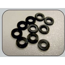 nylon spacers  1mm.  (10 pcs.) - THUWAS001