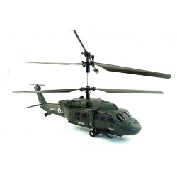 Blackhawk VH 60 R/C 3ch Gyro Military Helicopter - UDIU1