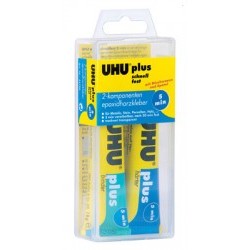 Plus 5 Minuti - colla epossidica bicomponente rapida 2x15 ml - UHUD9244