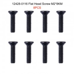 Flat head screw M2*8 - WLT12428-0116