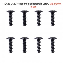 Headband disc referrals screw M2.3*8 - WLT12428-0129