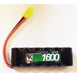 Batteria Ni-Mh 7,2V. 1600mAh 2/3A (parallele) - YTO1600AP-P