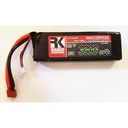 Batteria Li-Po 11,1V. 3300mAh 30C dean plug - YTO6842125PH3S