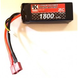Batteria Li-Po 11,1V. 1800mAh 25C - YTO803080EHH
