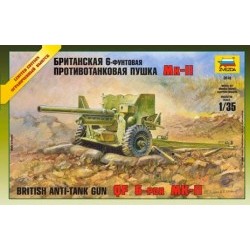 1/35 British Anti-Tank Gun QF 6pdr Mk.II - ZVE3518