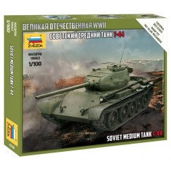 1/100 T-44 Soviet Tank - ZVE6238