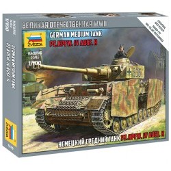 1/100 Panzer IV Ausf.H German Medium Tank - ZVE6240