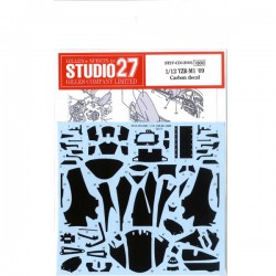 1/12 Carbon decal for YZR-M1 ÃÂ¯ÃÂ¼ÃË2009ÃÂ¯ÃÂ¼Ãâ°