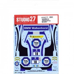 1/24 BMW Z4 "Walkenhorst Motorsport" #18 Nur 2015