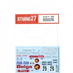 1/24 Volkswagen Golf GTi "Belga" #29 European Rally Champion