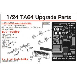 1/24 Toyota Celica TA64 Upgrade Parts