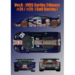1/24 McLaren F1GTR ver.B 1995 Sarthe 24hours #24/#25[ Gulf Racing ]