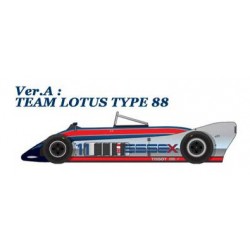 1/43 Lotus 88 ver.A 1981 Long Beach GP / Argentine GP/ Brazil GP