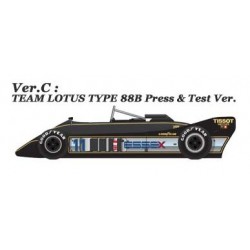 1/43 Lotus 88B ver.C 1981 Press & Test Ver.(JPS Ver.)
