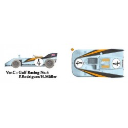 1/24 908/3 1971 Targa Florio Gulf No.4 P.Rodriguez/H.MÃÅ¸ller