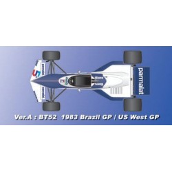 1/43 BT52 ver.A 1983 Rd.1 Brazilian GP/ Rd.2 U.S. West GP