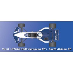 1/43 BT52B 1983 Rd.13 Italian GP / Rd.14 European GP / Rd.15 South African GP