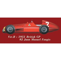 1/43 Alfa Romeo Tipo 159 ver.B 1951 British GP #2 Juan Manuel Fangio