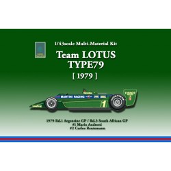1/43 Lotus 79 1979 Rd.1 Argentine GP / Rd.3 South African GP #1 Mario Andretti / #2 Carlos Reutemann