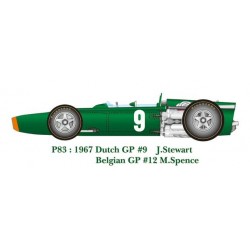 1/43 BRM H-16 ver.A P83 1967 Dutch GP & Belgian GP