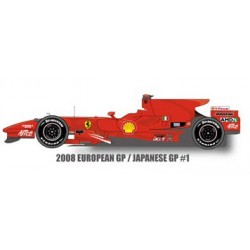 1/12 Ferrari F2008 ver.A European GP/ Japanese GP
