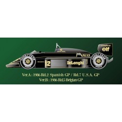 1/43 98T ver. B 1986 Rd.5 Belgian GP