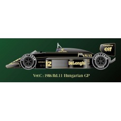 1/43 98T ver. C 1986 Rd.11 Hungarian GP