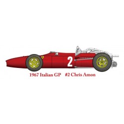 1/12 Ferrari 312F1-67 Ver.B 1967 Italian GP #2 Chris Amon