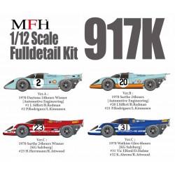 1/12 Porsche 917K Ver.B : 1970 Sarthe 24hours [Automotive Engineering] #20 J.Siffert/B.Redman / #21 P.Rodriguez/L.Kinnunen