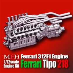 1/12 Ferrari 312F1 engine