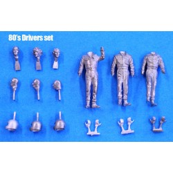 1/43 1980's Drivers set