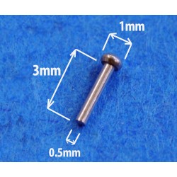 Aluminum rivets (L) 1,0 ÃÂ¢Ãâ¬Ãâ 0,5 100 pcs.